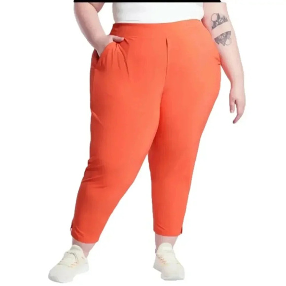 Athleta Brooklyn Ankle Pant Plus Size 22 Orange Haze - Picture 8 of 9